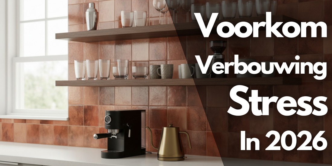 Voorkom Verbouwingsstress in 2026: Upgrade je Keuken met plaktegels als Stijlvolle Backsplash Oplossing